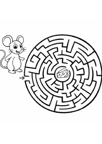 Мишка шукає сир