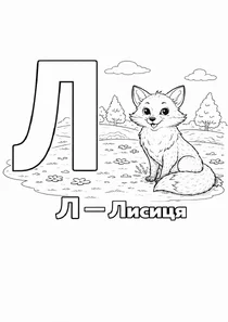 Український алфавіт Л