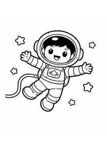 Астронавт у відкритому космосі