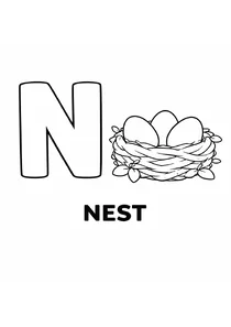 Англійський алфавіт N