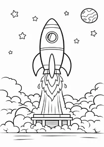 Ракета на старті